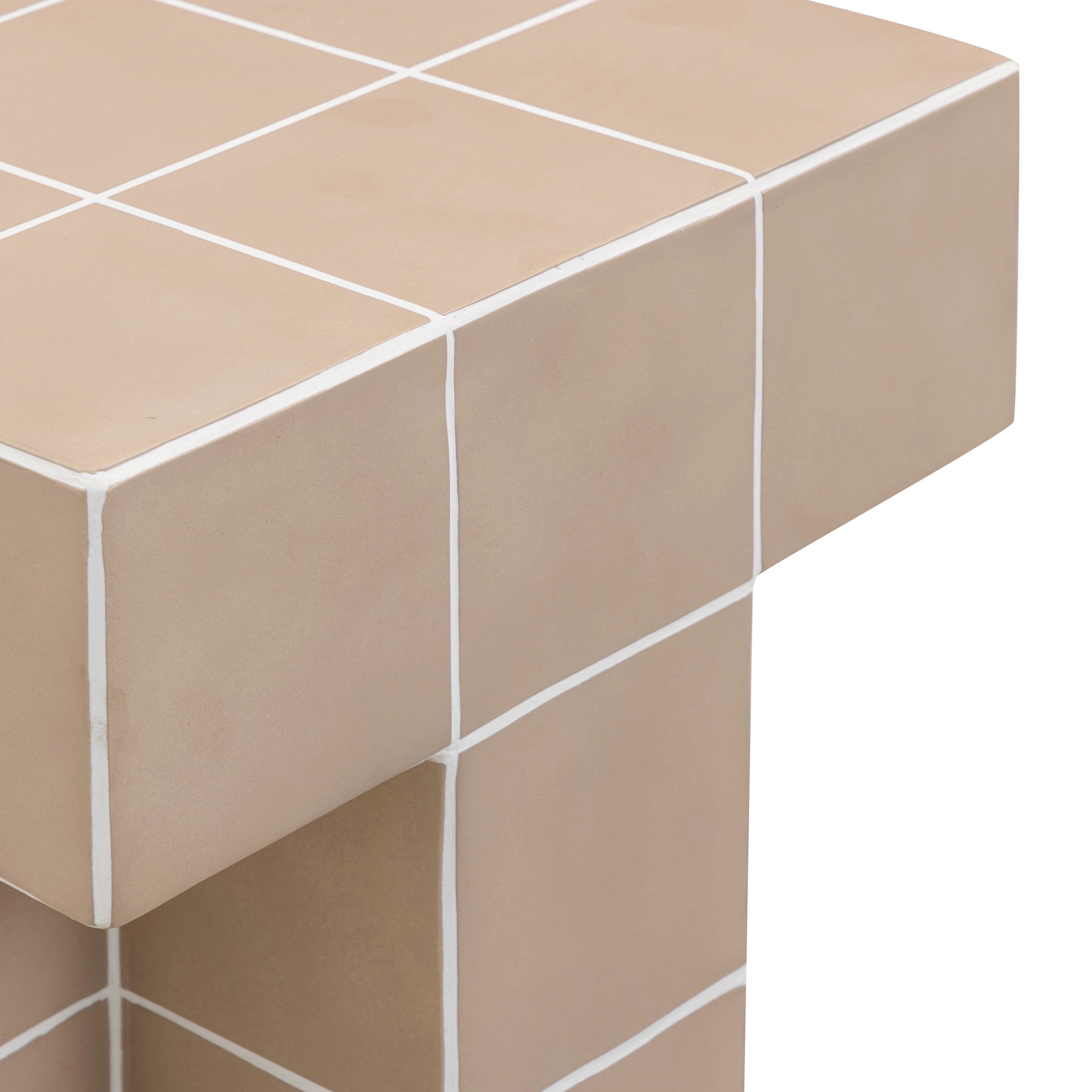 Tile Concrete Indoor/Outdoor Side Table