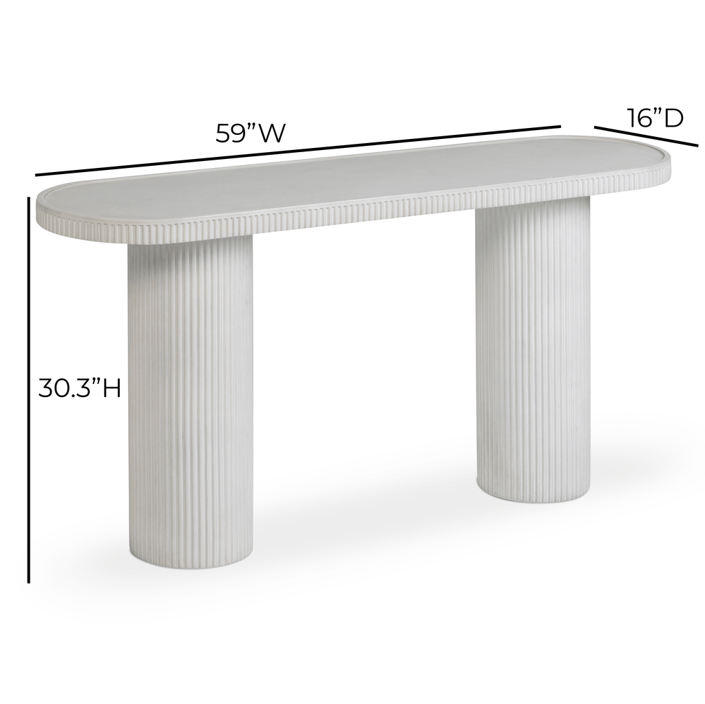 59 Concrete Indoor/Outdoor Console Table
