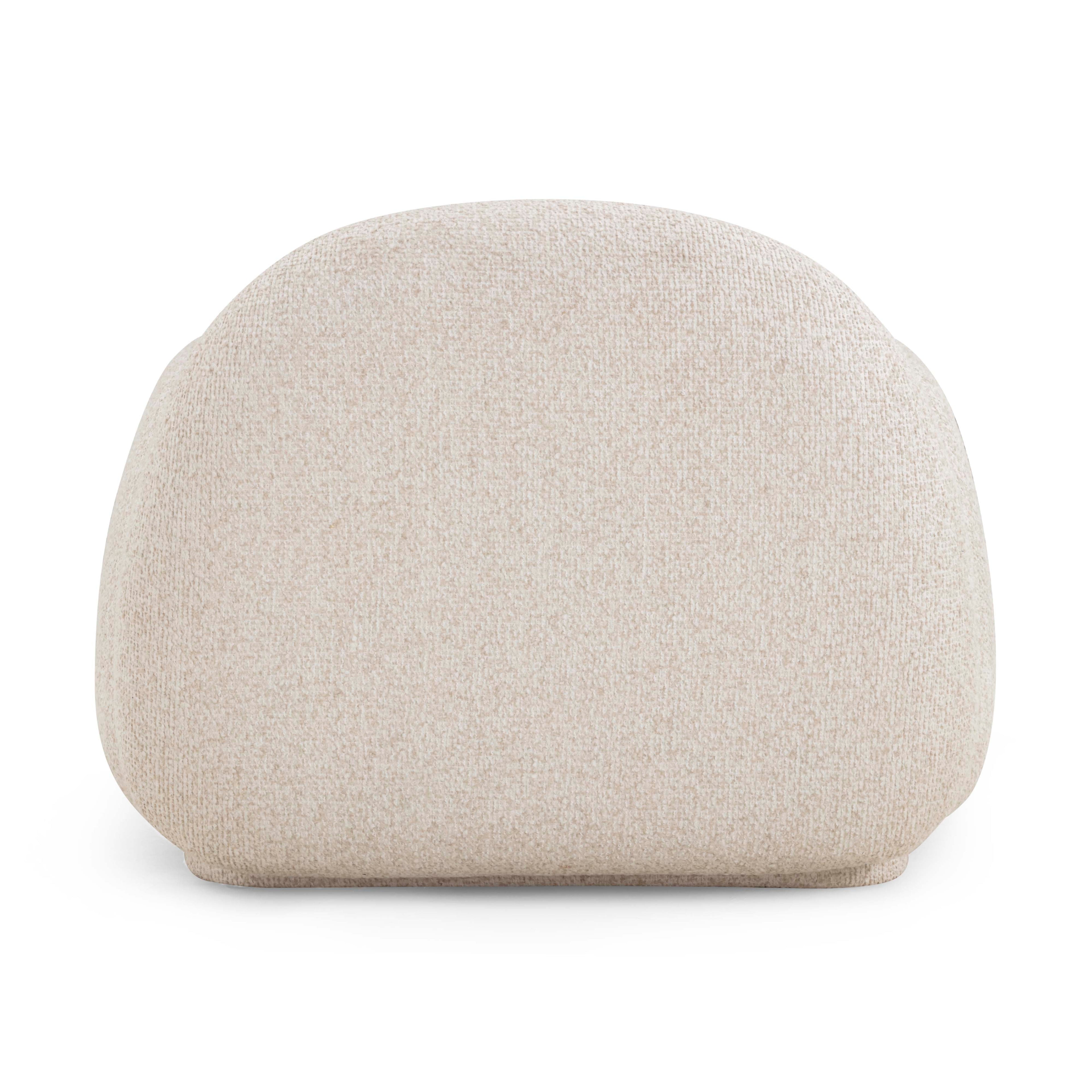 Contract-Grade Boucle Accent Chair