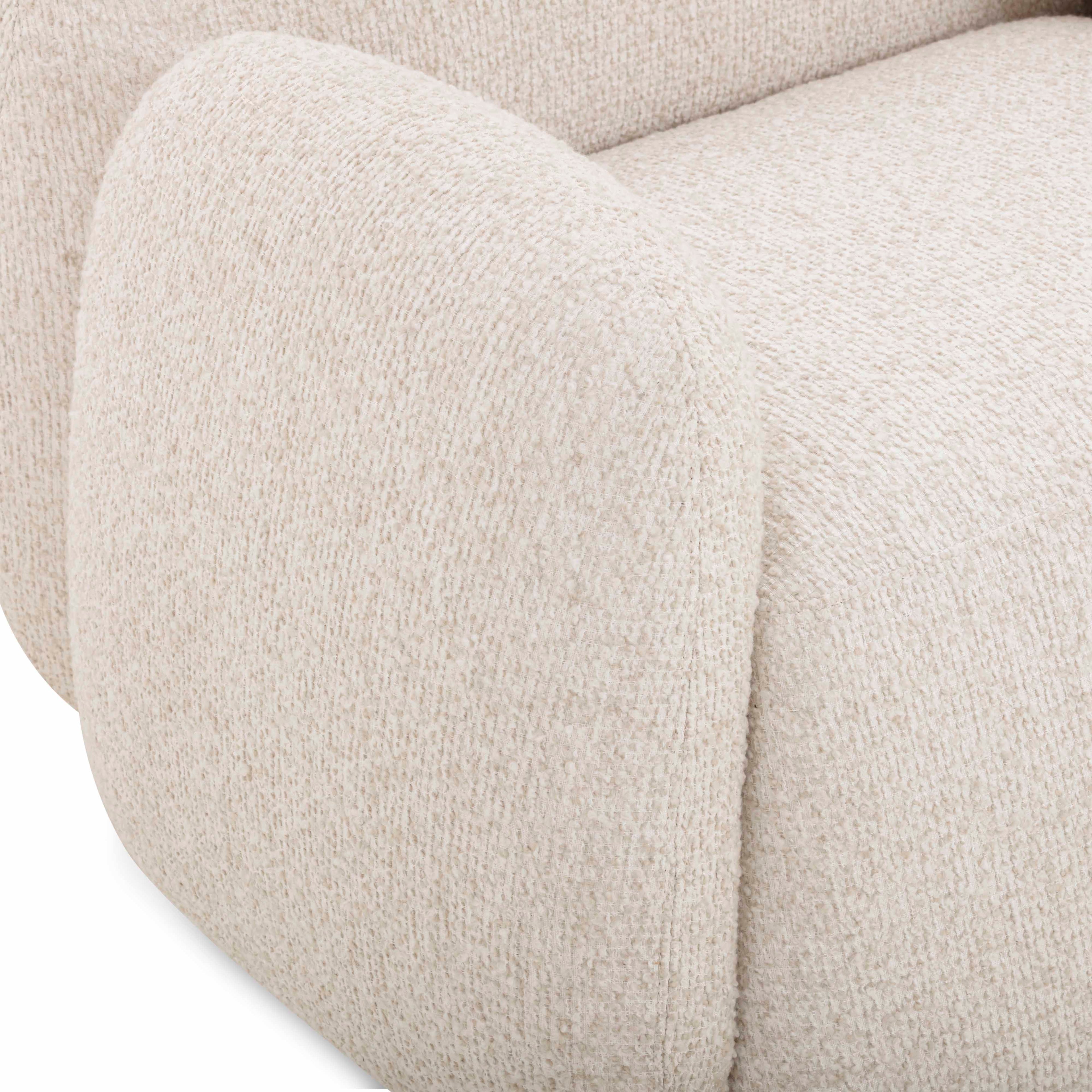 Contract-Grade Boucle Accent Chair