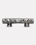 Stainless Steel Mirror Polish Sculptural Bench