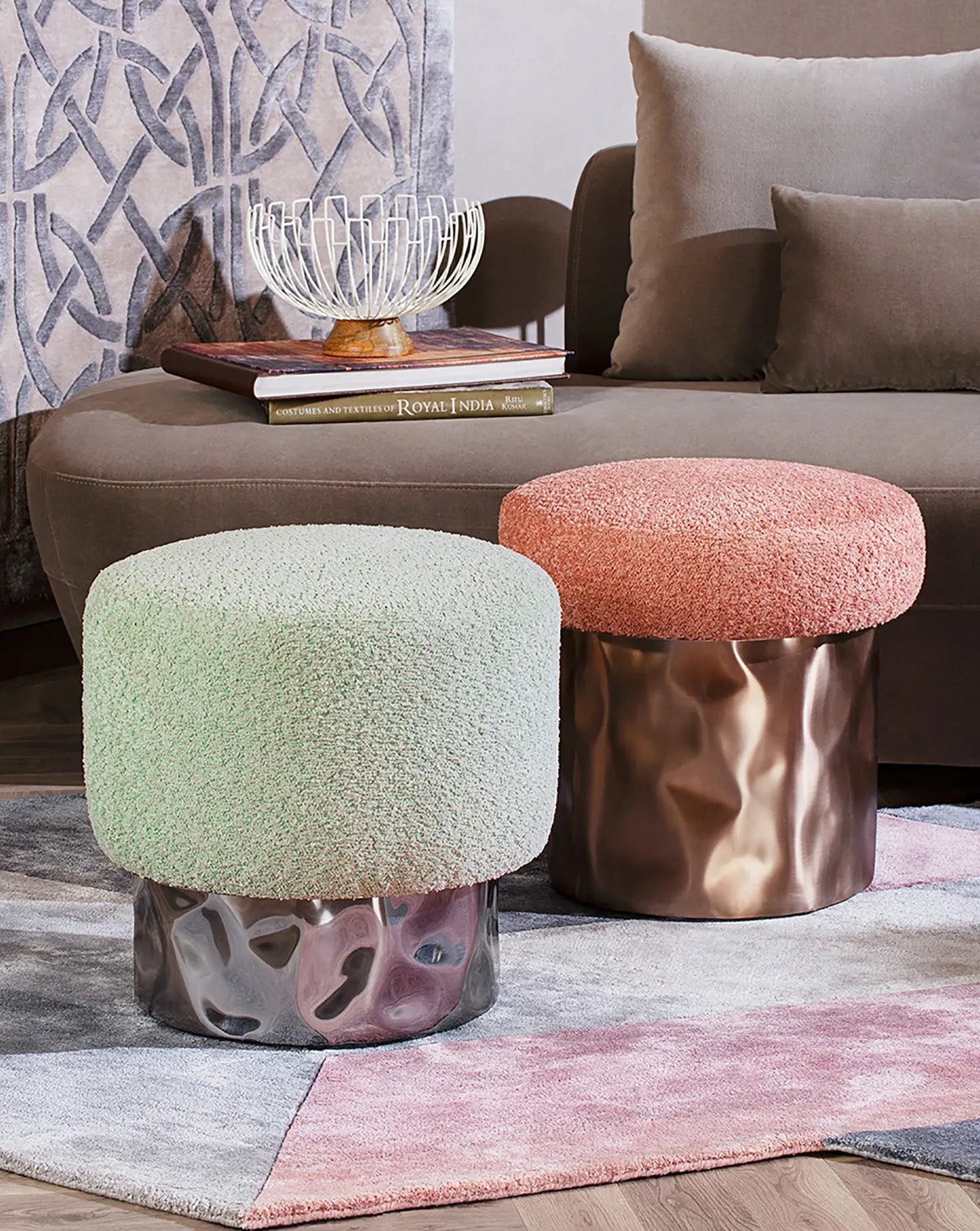 Pink Pouf
