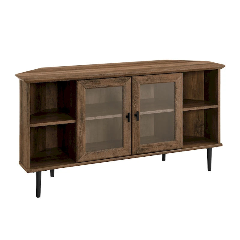 Meuble TV d'angle Middlebrook avec porte vitrée de 48 pouces