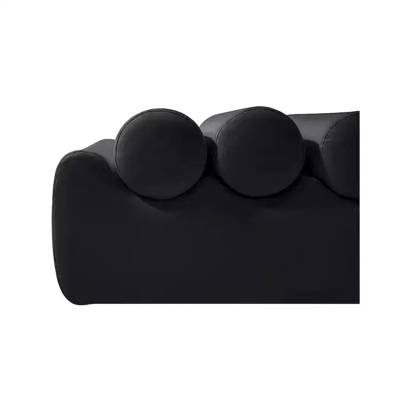 Meridian Furniture, Banc Rumble en cuir végétalien