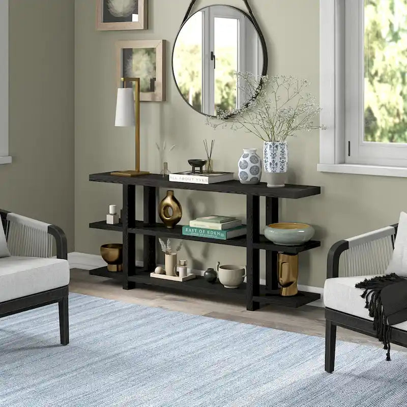 Table console rectangulaire large Acosta 64