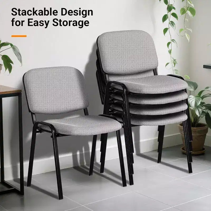 Lot de 5 chaises en maille Karl Home pour église et salle de conférence