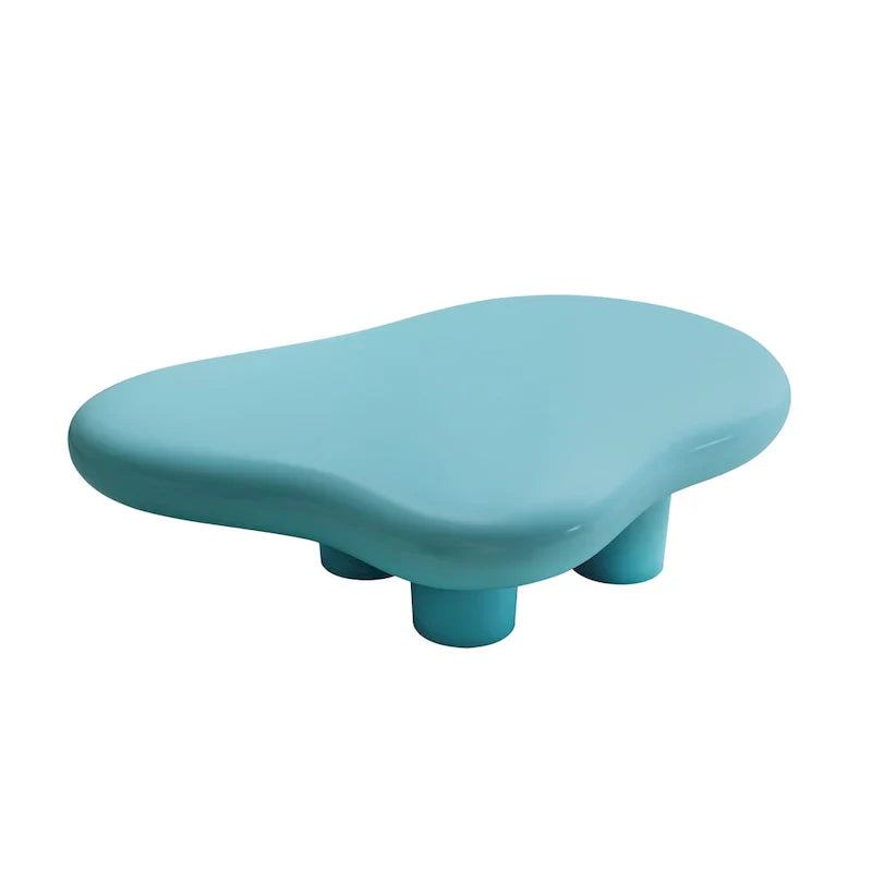 48,5 Table Basse Moderne Forme Nuage 4 Pieds