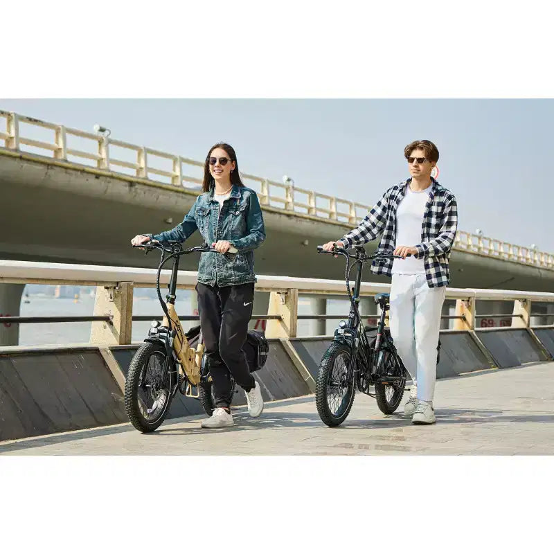 Vélo Électrique Pliant GoPowerBike GoPlus | Pneus Larges 20" | Moteur 500W, Vitesse Maximale 32 km/h | Autonomie 72+ km, 5 Niveaux d'Assistance au Pédalage | Boîte Ouverte