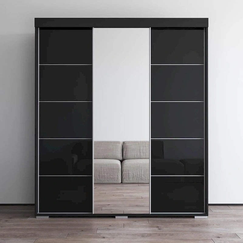 Armoire Aria Modern 3 portes avec miroir