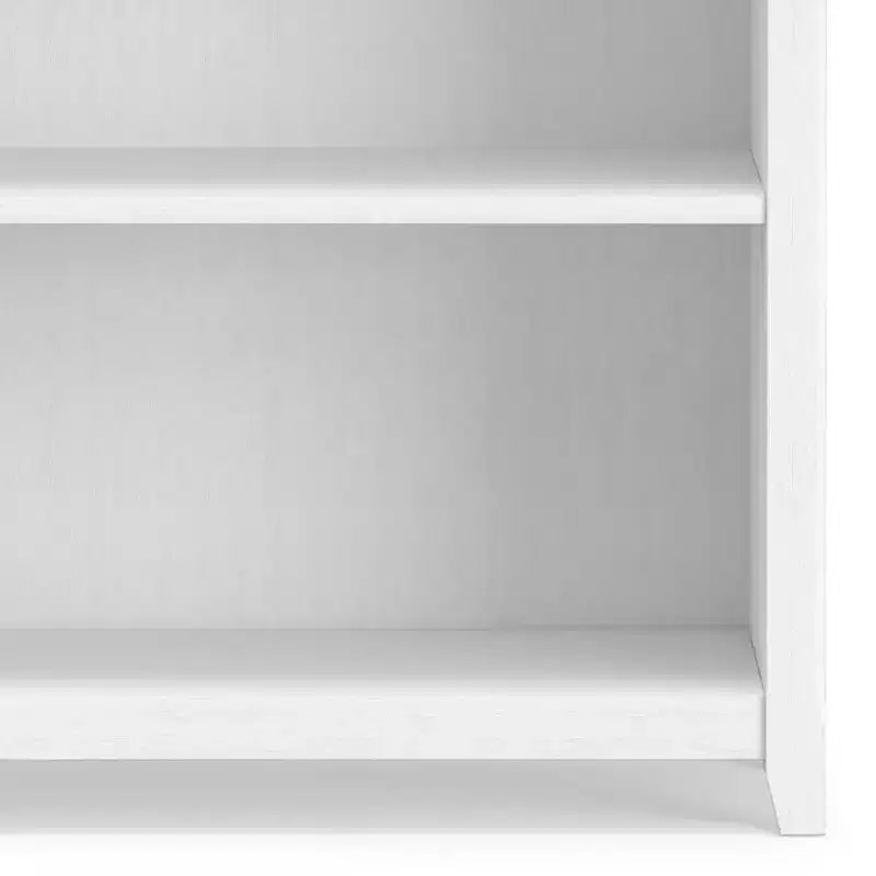 70 Bibliothèque en pin massif à cinq étagères - Pin laqué, 4 étagères réglables