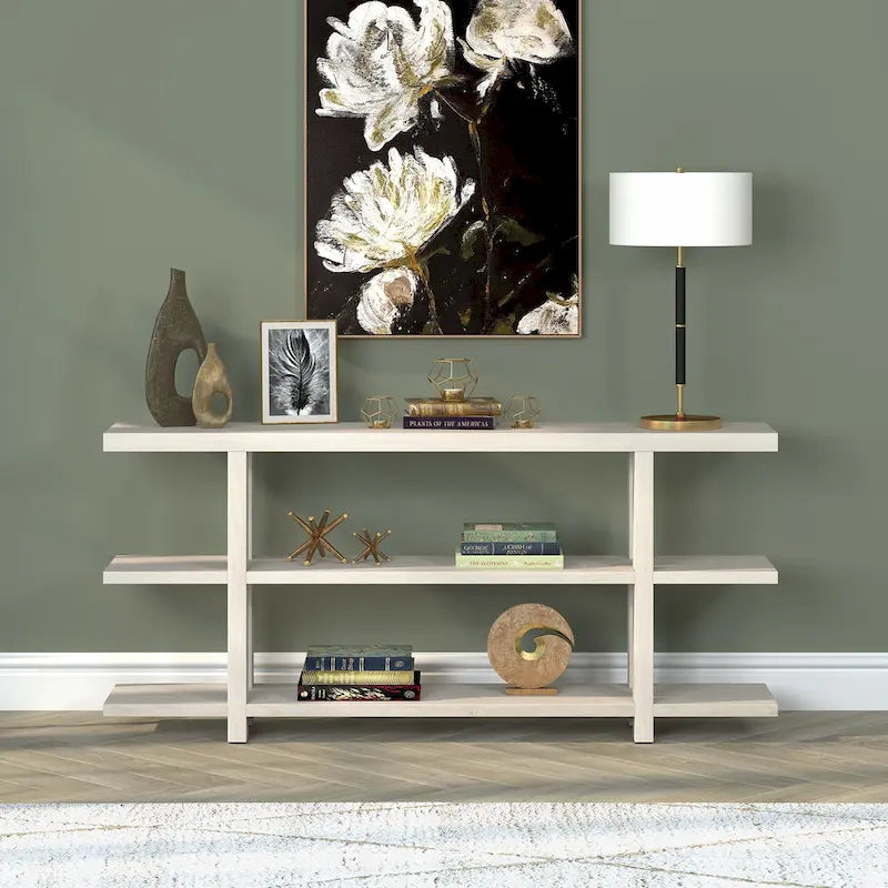 Table console rectangulaire large Acosta 64