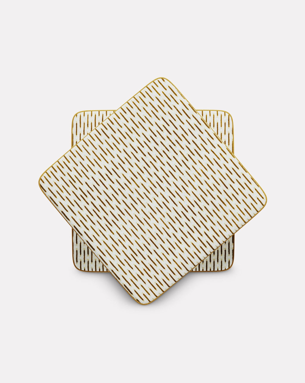 Jacquard Velvet Sculptural Accent Stool Small