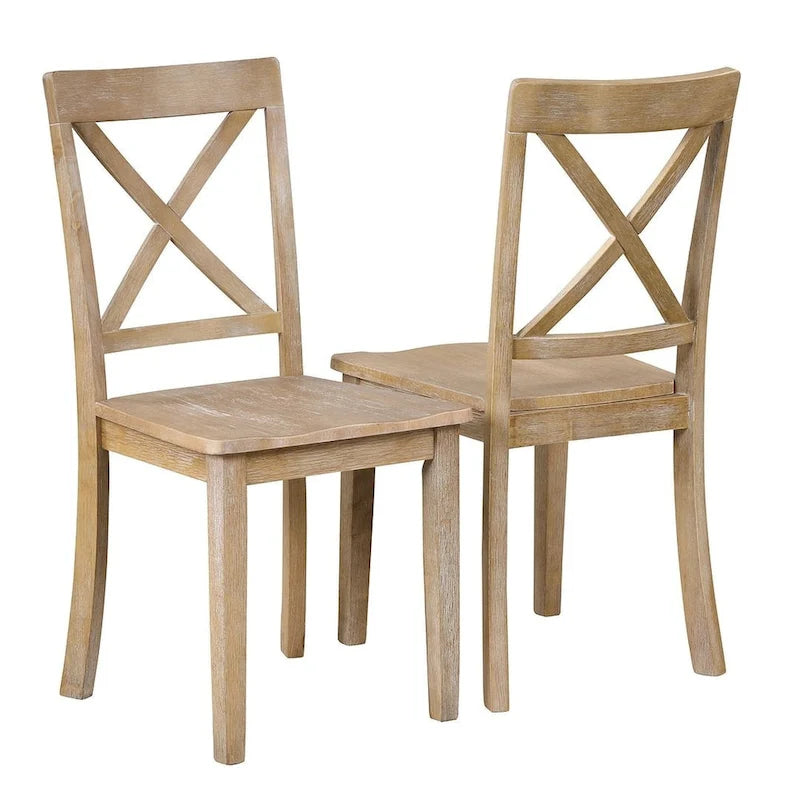 Table à manger ronde extensible 4 places de 42 à 54 po pour ferme
