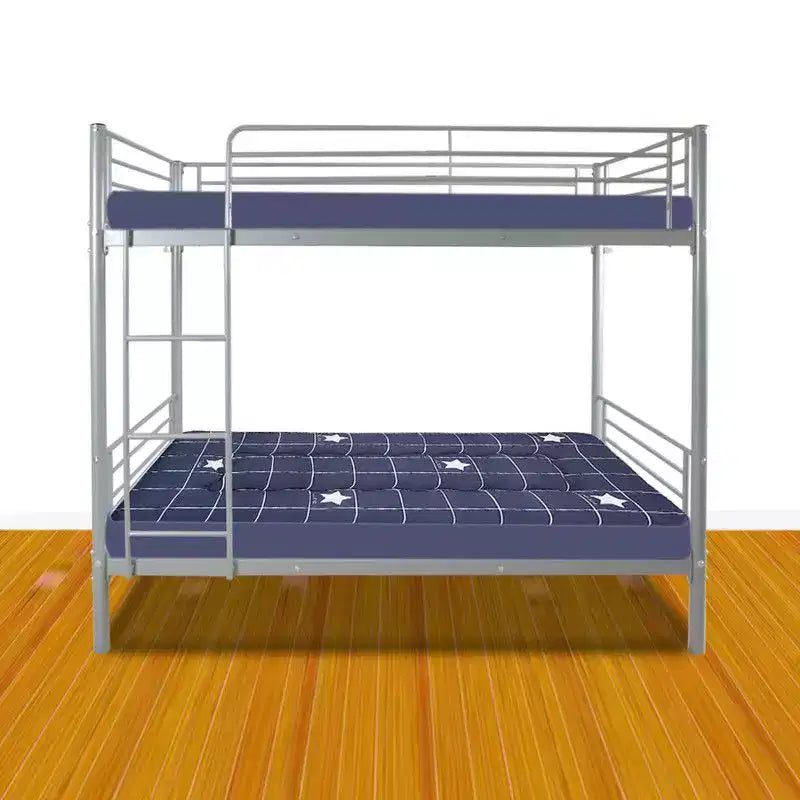 Lit Superposé Karl Home en Acier, Deux Places, avec Échelle, pour Chambre à Coucher, Dortoir, Enfants et Adultes