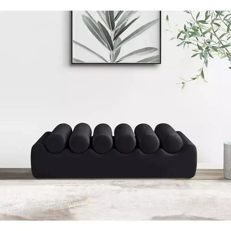 Meridian Furniture, Banc Rumble en cuir végétalien