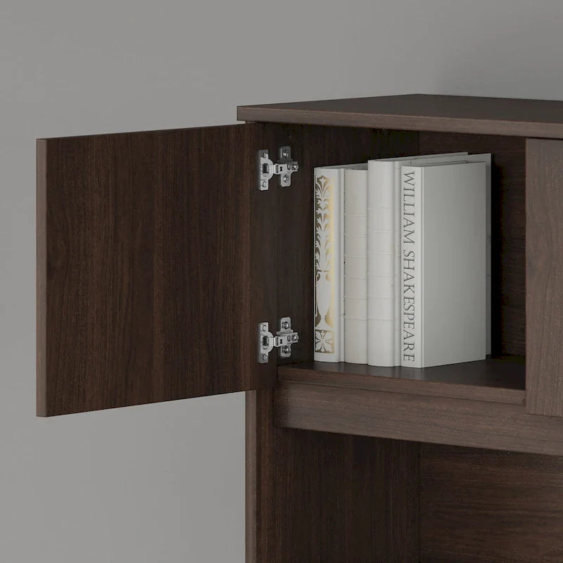 Bureau de 72 po avec huche et caisson mobile à 3 tiroirs