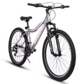 VTT Zeus & Ruta 26 avec 21 vitesses, suspension avant, freins en V, cadre en acier au carbone pour adolescents et femmes