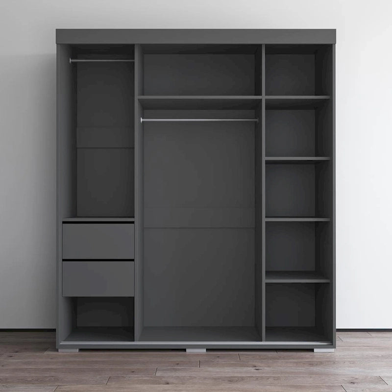 Armoire Aria Modern 3 portes avec miroir