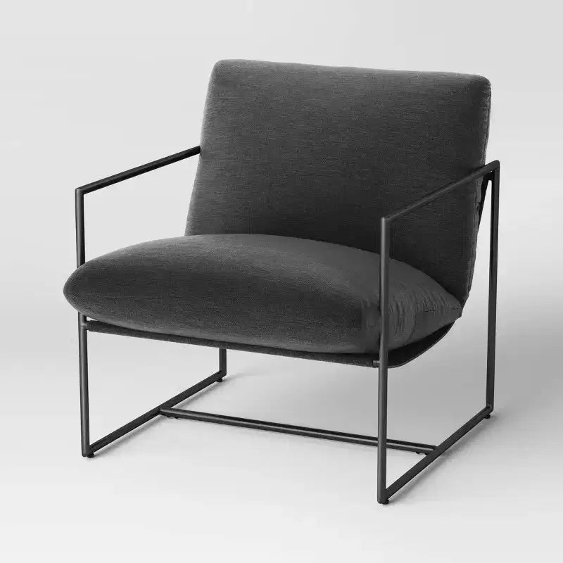 Chaise longue pliante à cadre métallique - Room Essentials